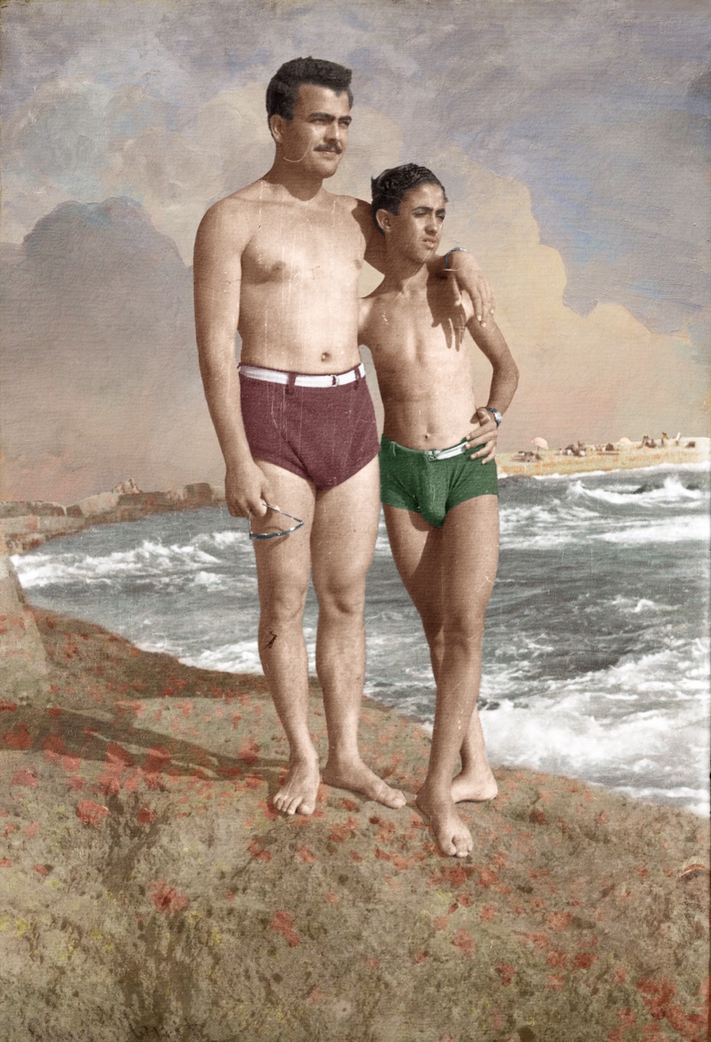 Nermine Hammam, Comic Mutations 01, 2022. Photography, drawing, digital collage