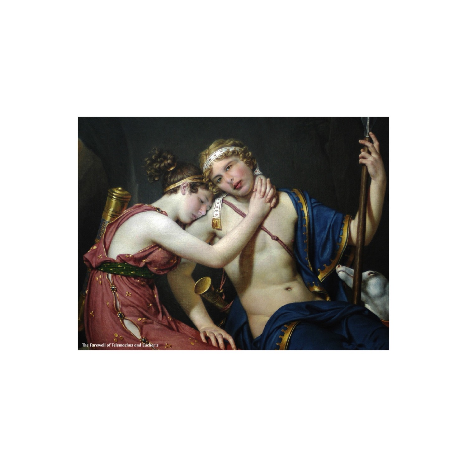 Nermine Hammam, Jacques-Louis David 03, 2011. Digital collage, mixed media