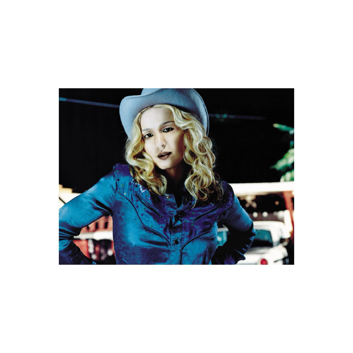 Nermine Hammam, Madonna, 2011. Digital collage, mixed media