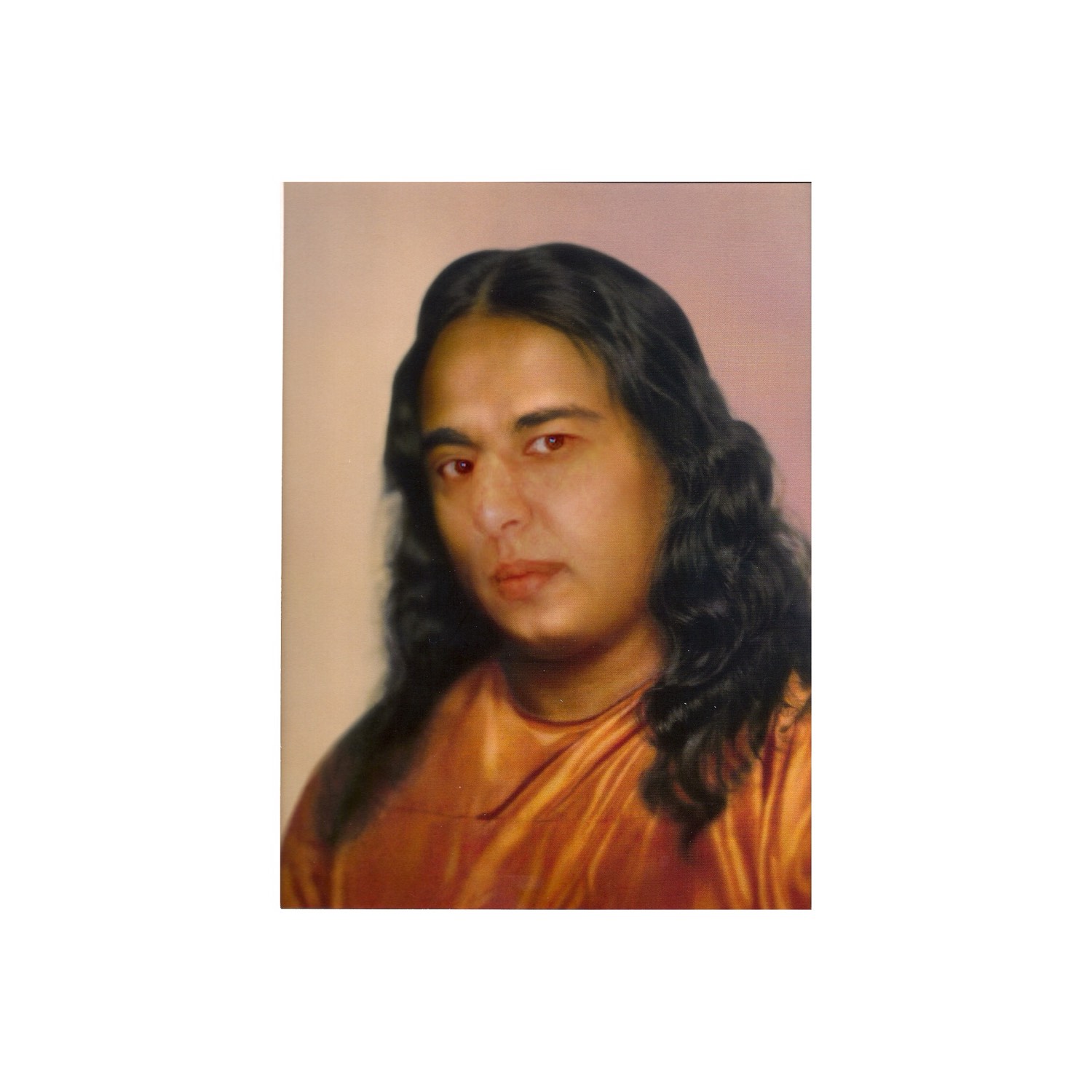 Nermine Hammam, Paramahansa Yogananda, 2011. Digital collage, mixed media
