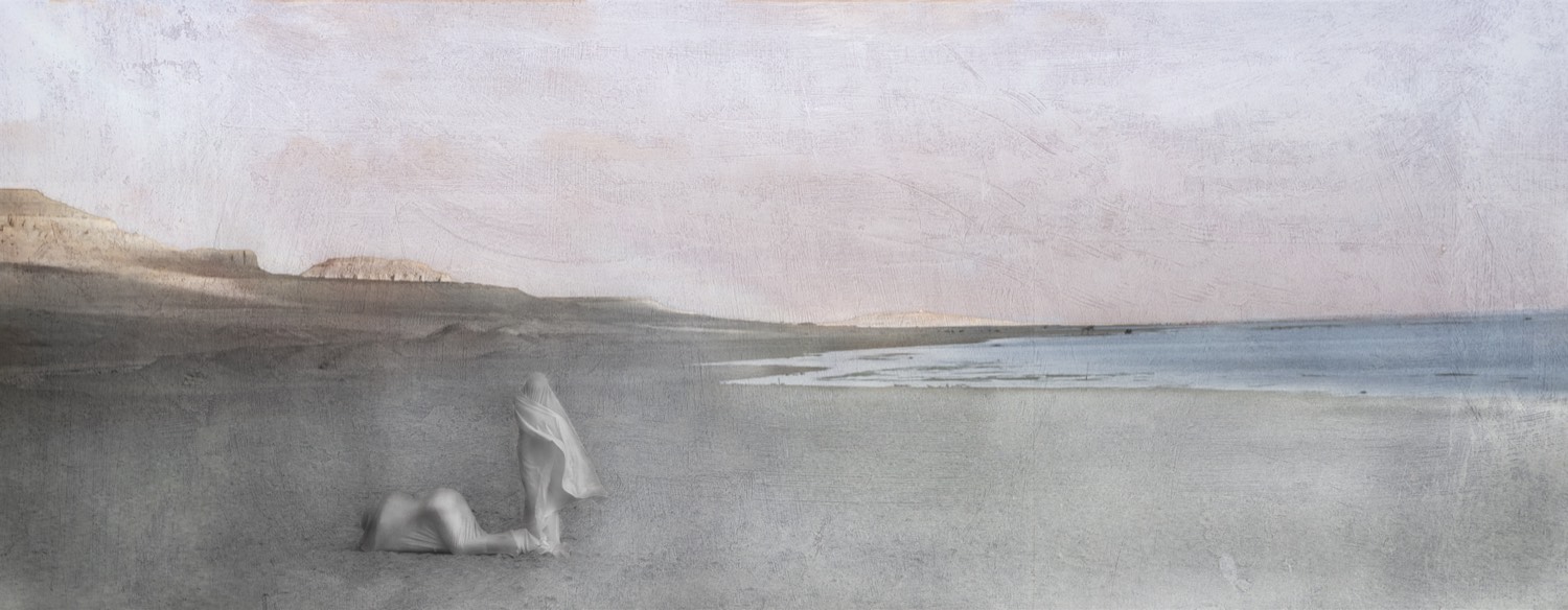 Nermine Hammam, Anachrony 03, 2010. Digital collage, mixed media