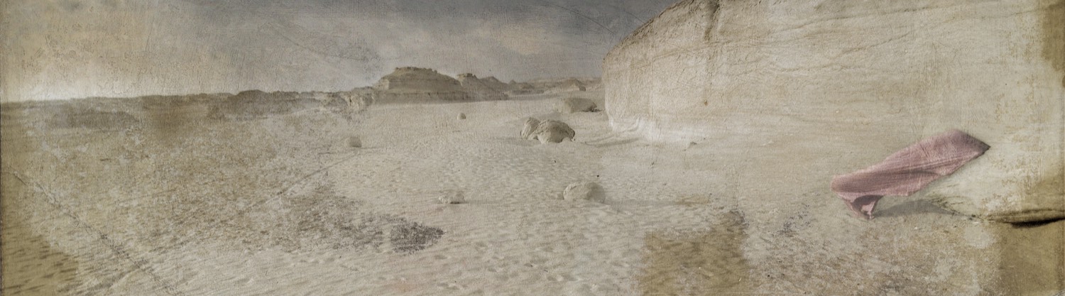 Nermine Hammam, Anachrony 07, 2010. Digital collage, mixed media