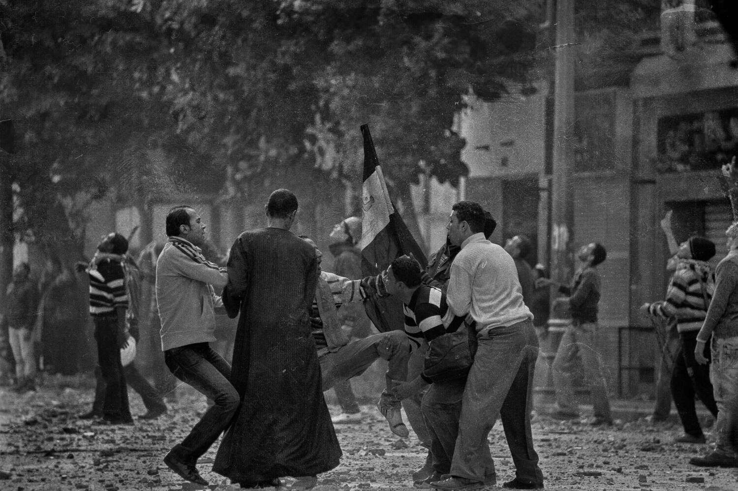 Nermine Hammam, Cairo Days 3 12, 2011. Photography