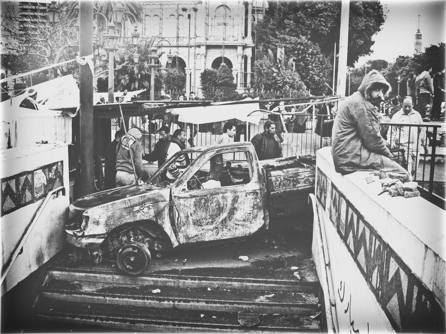 Nermine Hammam, Cairo Days 3 28, 2011. Photography