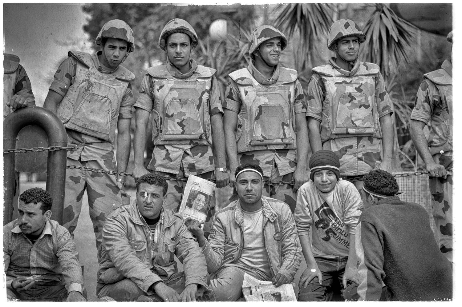Nermine Hammam, Cairo Days 4 23, 2011. Photography