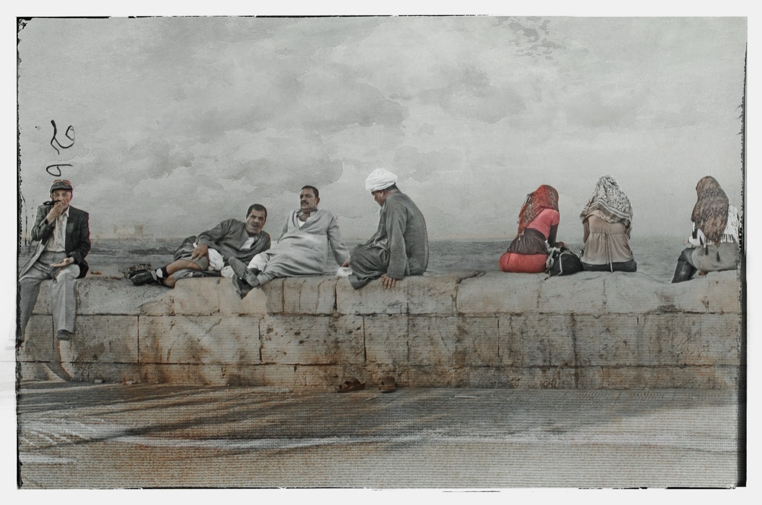 Nermine Hammam, Beauty Will Keep Us, 2009-Ongoing. Photography, digital collage