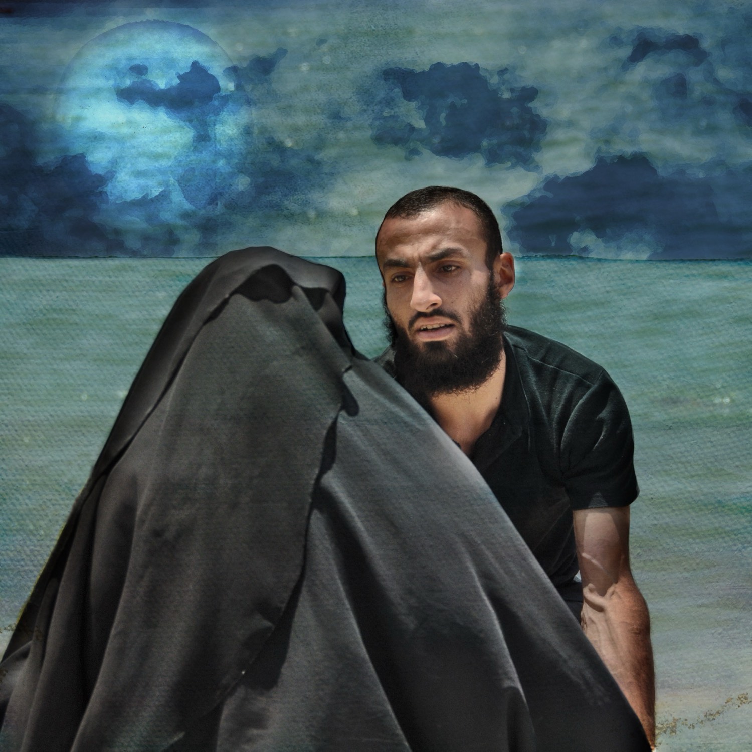 Nermine Hammam, Cornish Oracles, 2009-Ongoing. Photography, digital collage