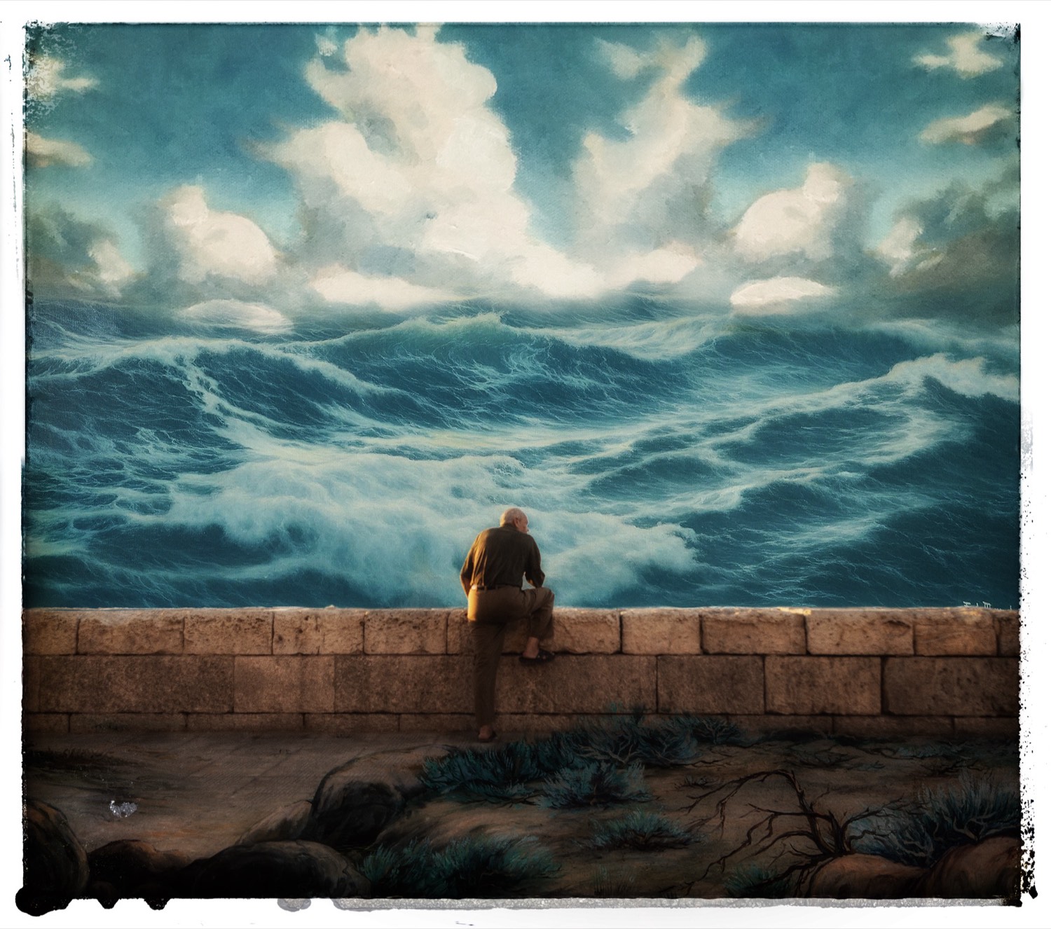 Nermine Hammam, Follow the Thread, 2009-Ongoing. Photography, digital collage