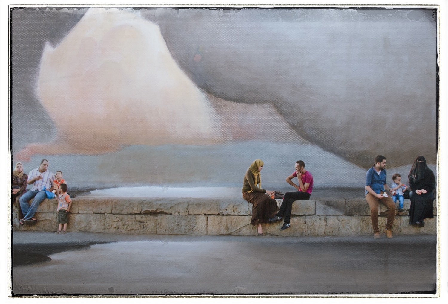 Nermine Hammam, Recognition of the Unsaid, 2009-Ongoing. Photography, digital collage