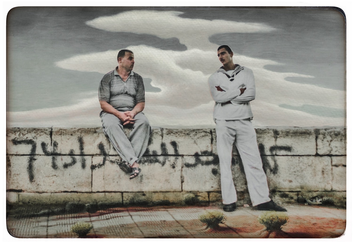 Nermine Hammam, Sand Assemblies, 2009-Ongoing. Photography, digital collage