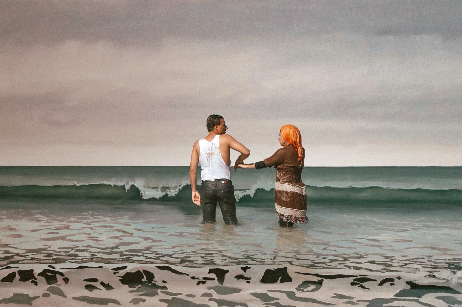 Nermine Hammam, The Gatherings of Salt, 2009-Ongoing. Photography, digital collage