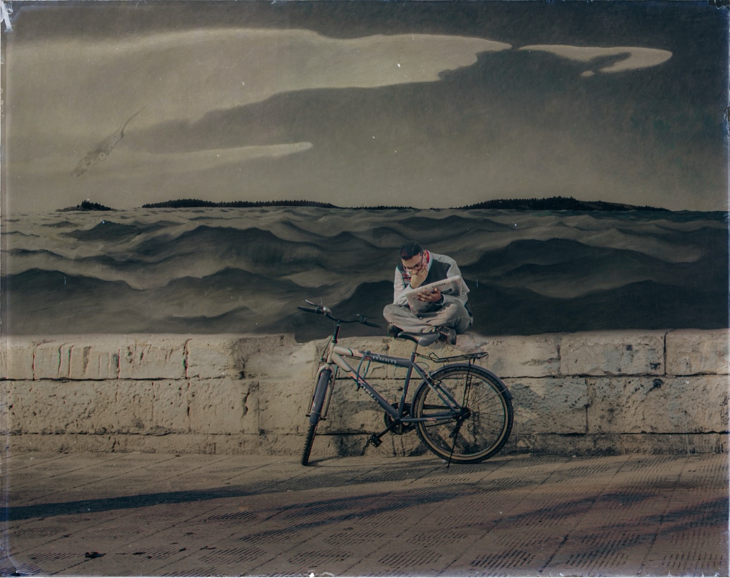 Nermine Hammam, The Theory of Encounter, 2009-Ongoing. Photography, digital collage