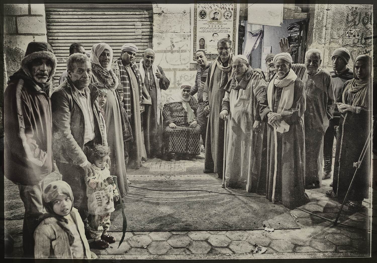 Nermine Hammam, Spectral Evolution, 2024. Photography, digital collage, mixed media