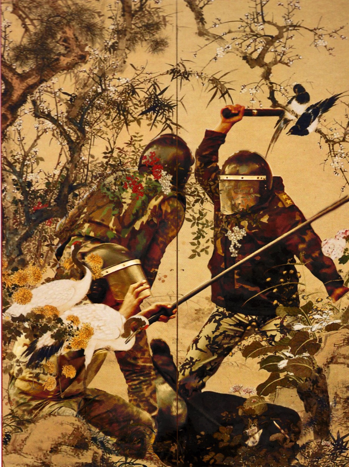 Nermine Hammam, Fauna, 2012. Photography, digital collage