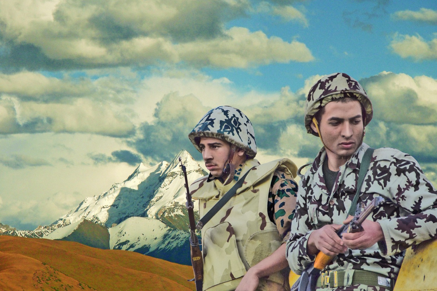 Nermine Hammam, Armed Innocence I, 2011. Photography, digital collage