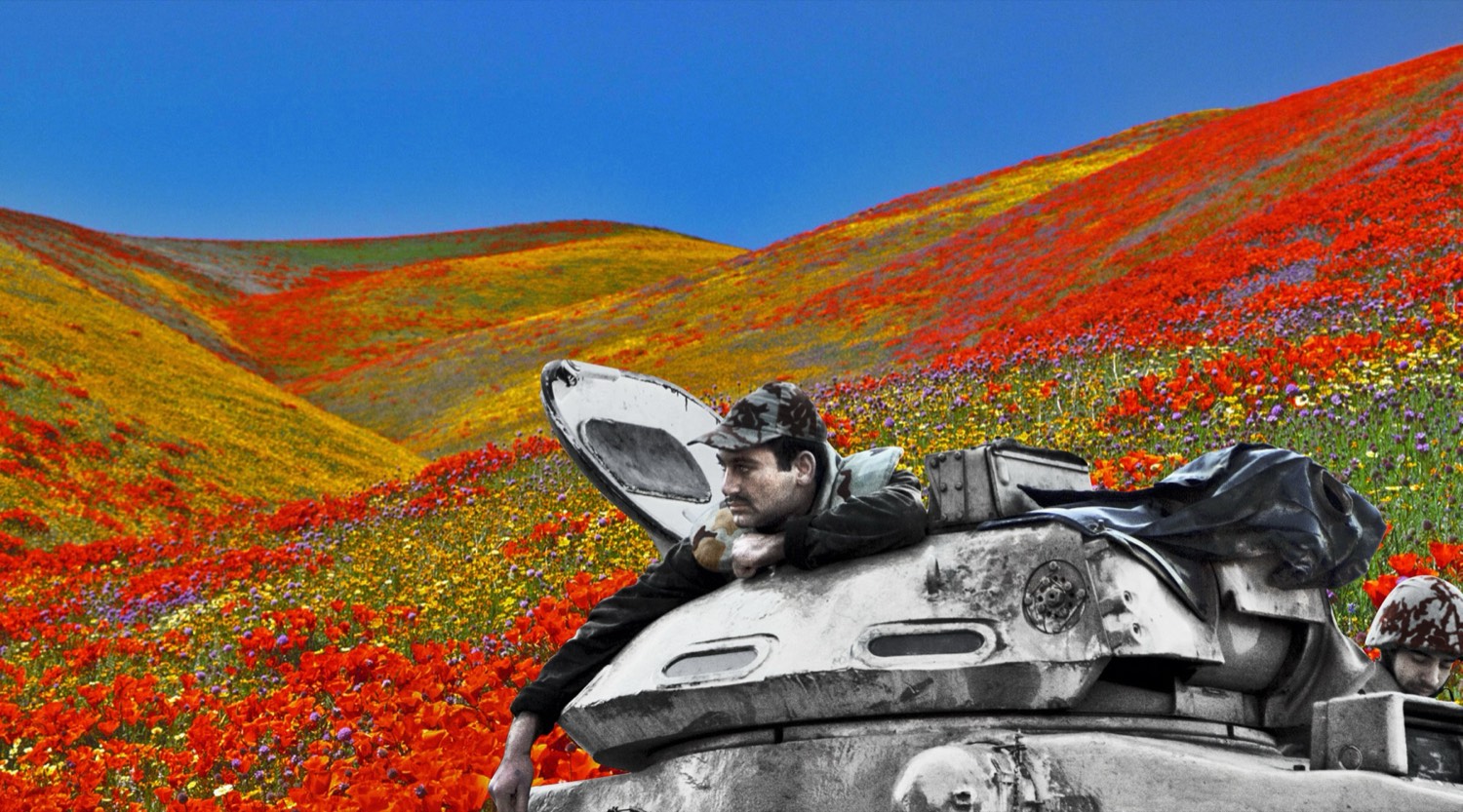 Nermine Hammam, Chrysalis of the Void, 2011. Photography, digital collage