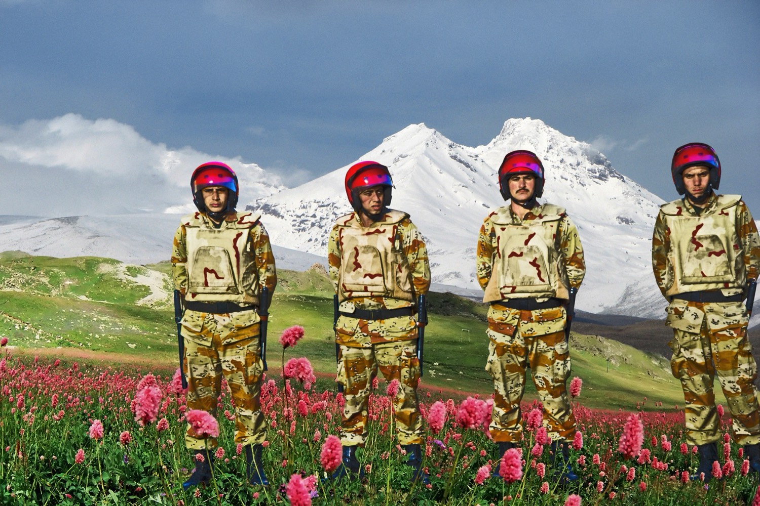Nermine Hammam, Digital Dementia, 2011. Photography, digital collage