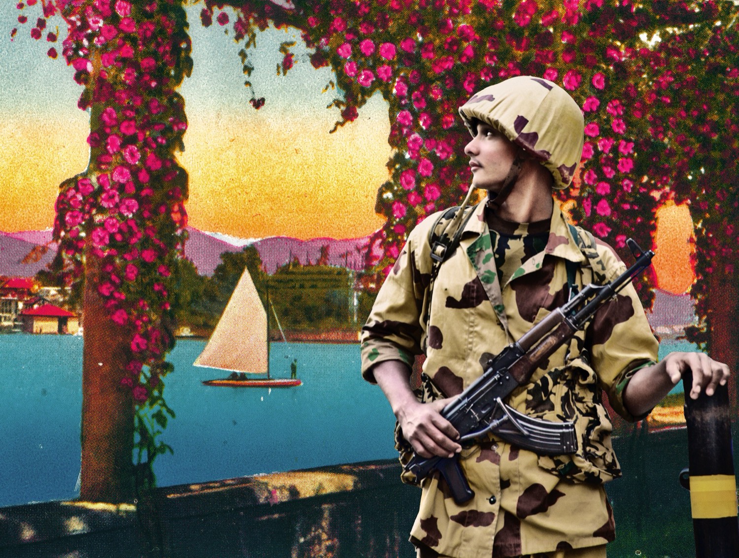 Nermine Hammam, Dreamland I, 2011. Photography, digital collage