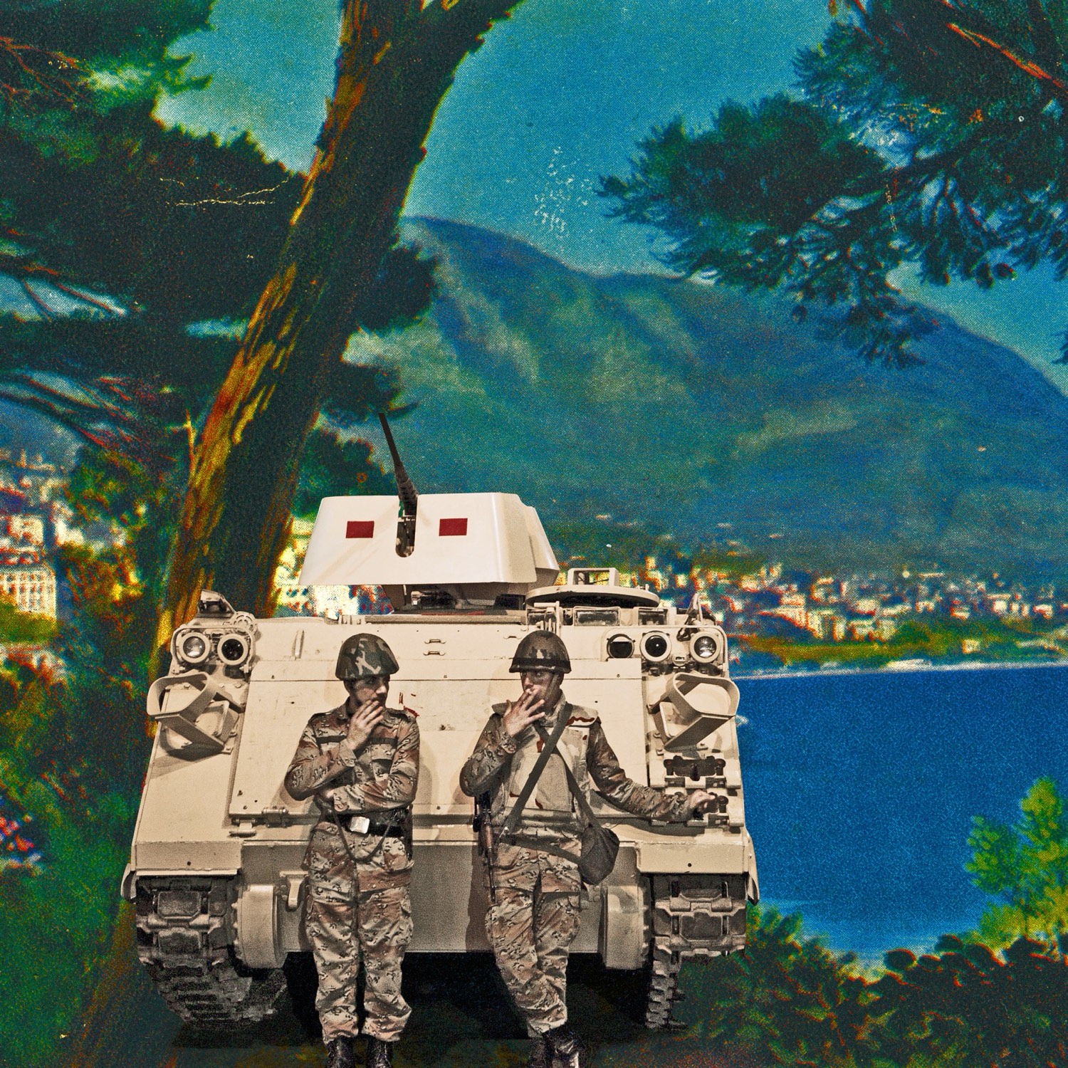 Nermine Hammam, Stellar Deformities, 2011. Photography, digital collage