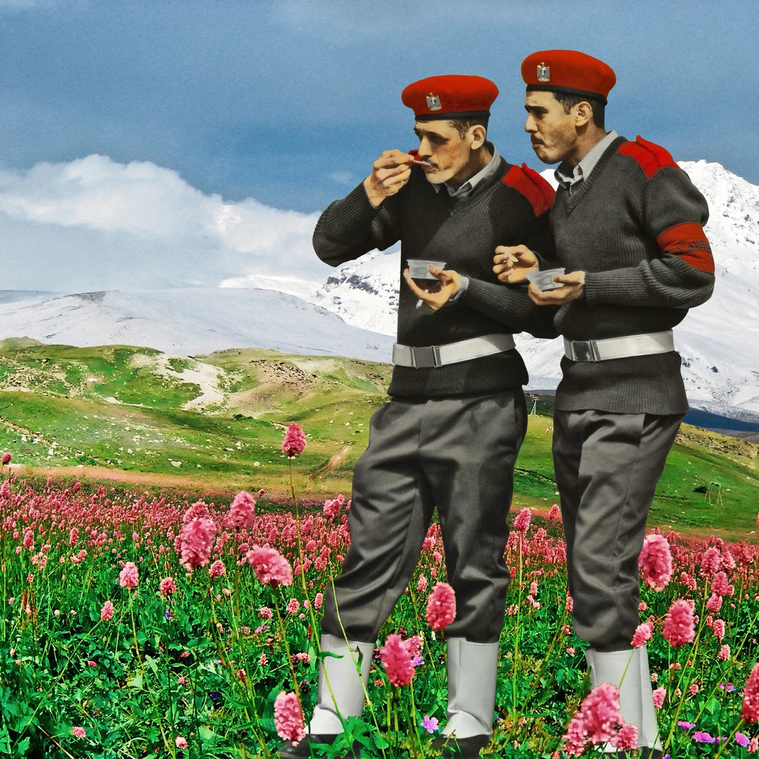 Nermine Hammam, The Break II, 2011. Photography, digital collage