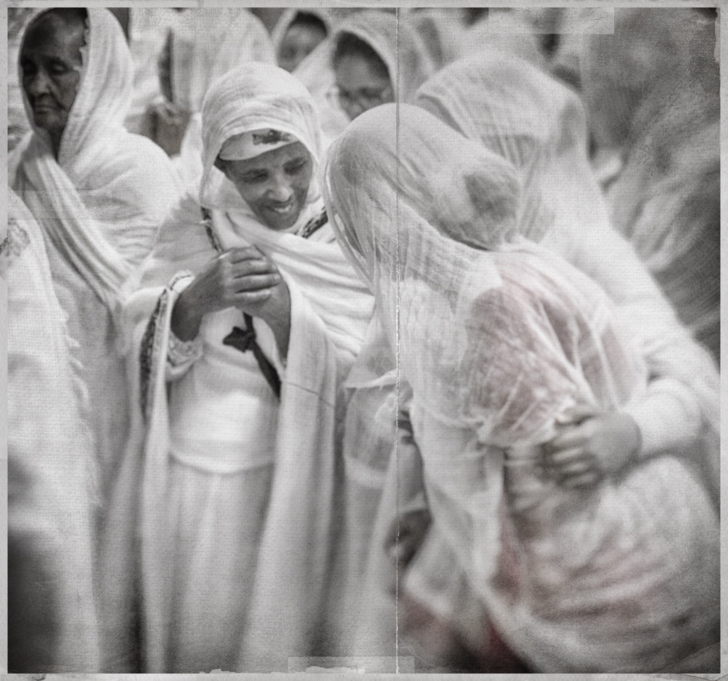 Nermine Hammam, The Star Wore My Face, 2025. Photography, digital collage, mixed media