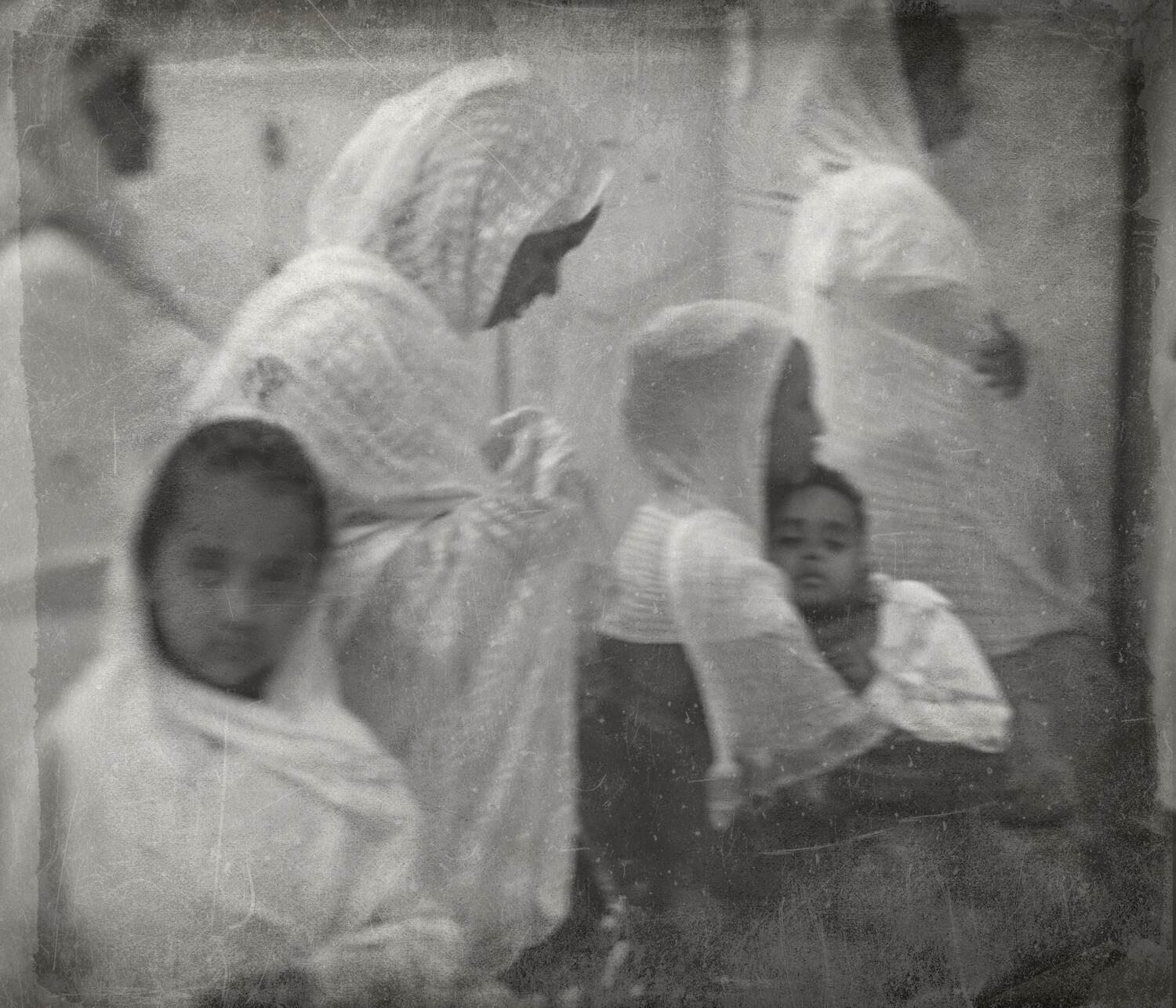 Nermine Hammam, Vocata 26, 2025. Photography, digital collage, mixed media