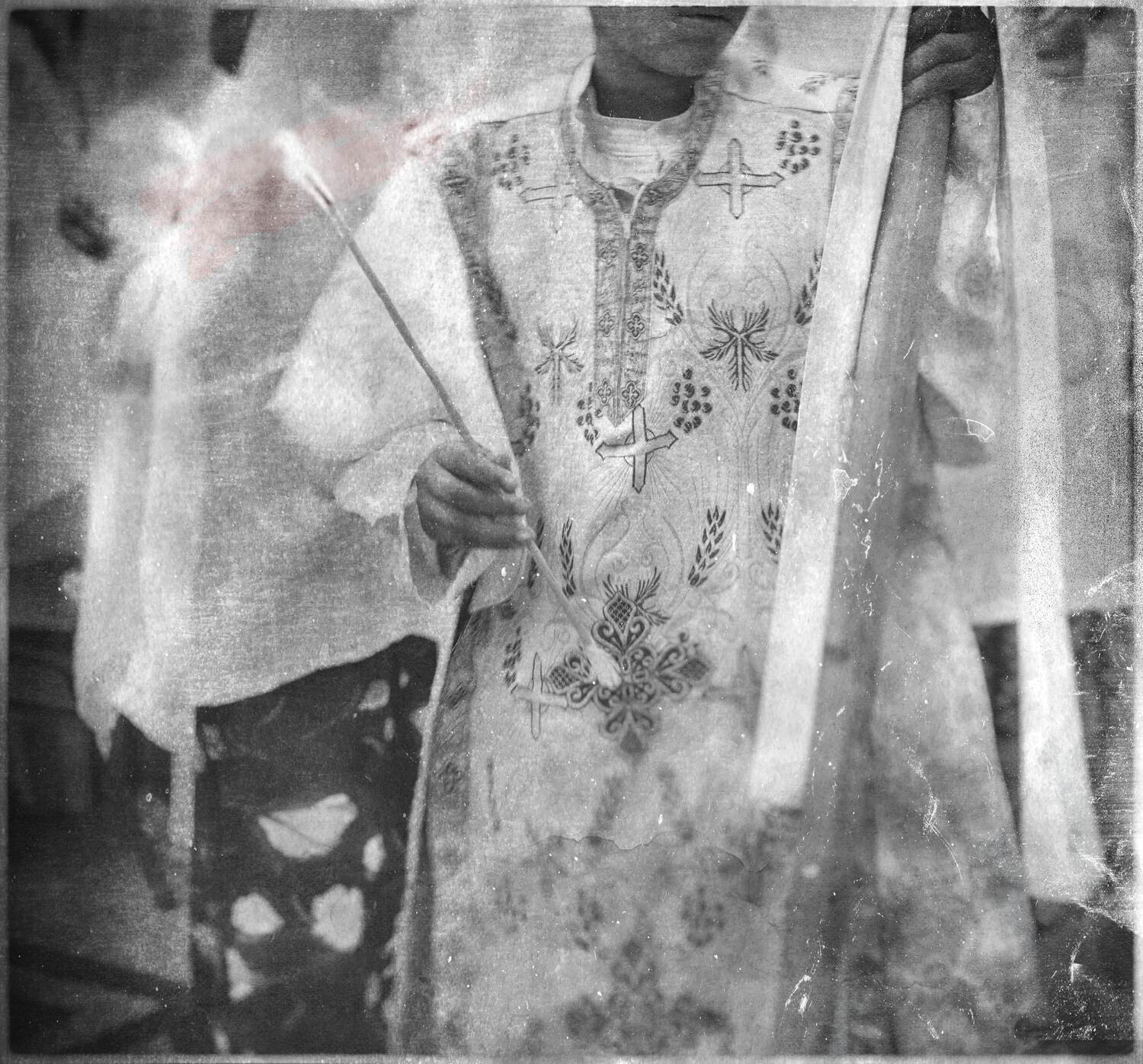 Nermine Hammam, Vocata 27, 2025. Photography, digital collage, mixed media